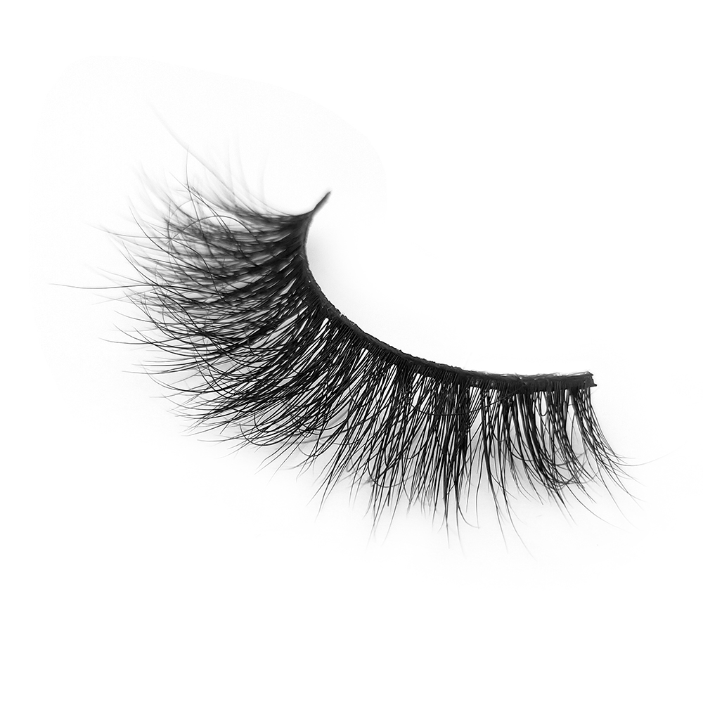 Best Eyelash Vendor Supply Wholesale Price 3D Mink Strip Lashes with Customized Package Soft and Natural Style In the US YY86 